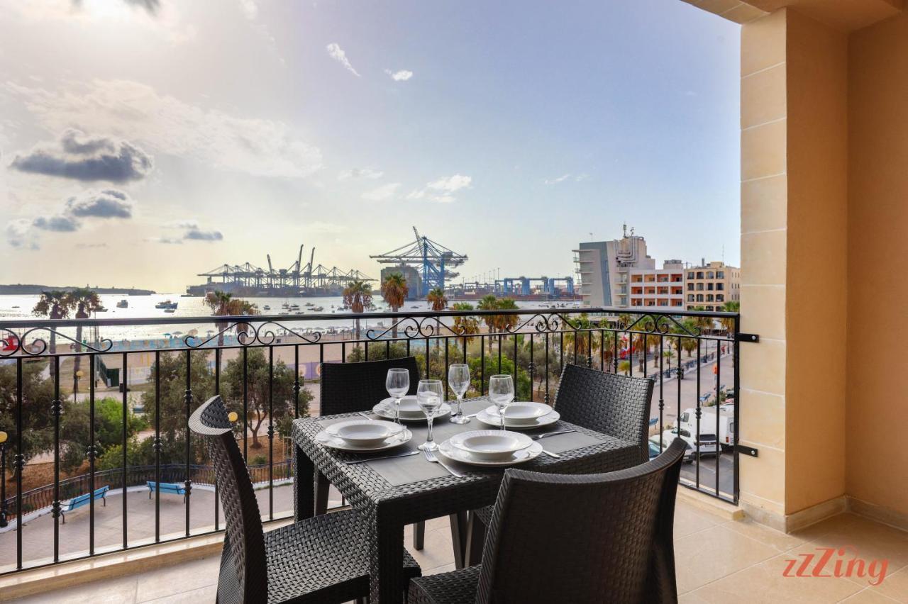 Luxurious Duplex Seafront Apt W Amazing Sea Views Birżebbuġa Dış mekan fotoğraf